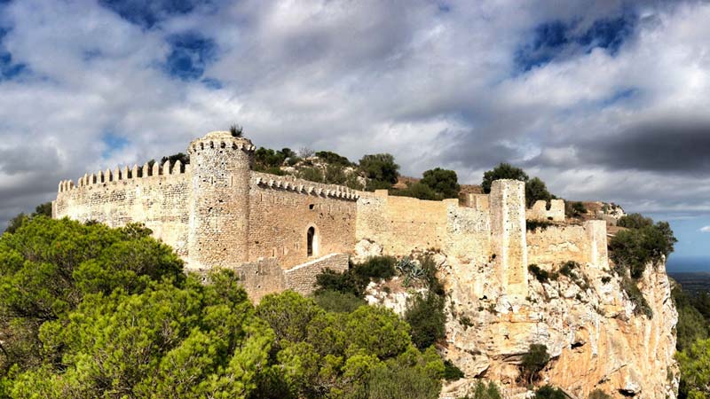 castillo de Santueri que ver en Santanyi