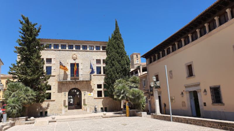 Blick auf das regionale Museum von Artà